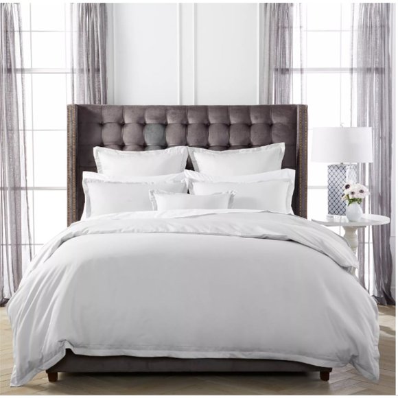 Hudson Park Collection - 680TC Sateen Duvet Cover King - 100% Exclusive